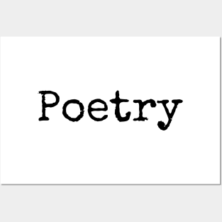 Poetry Posters and Art